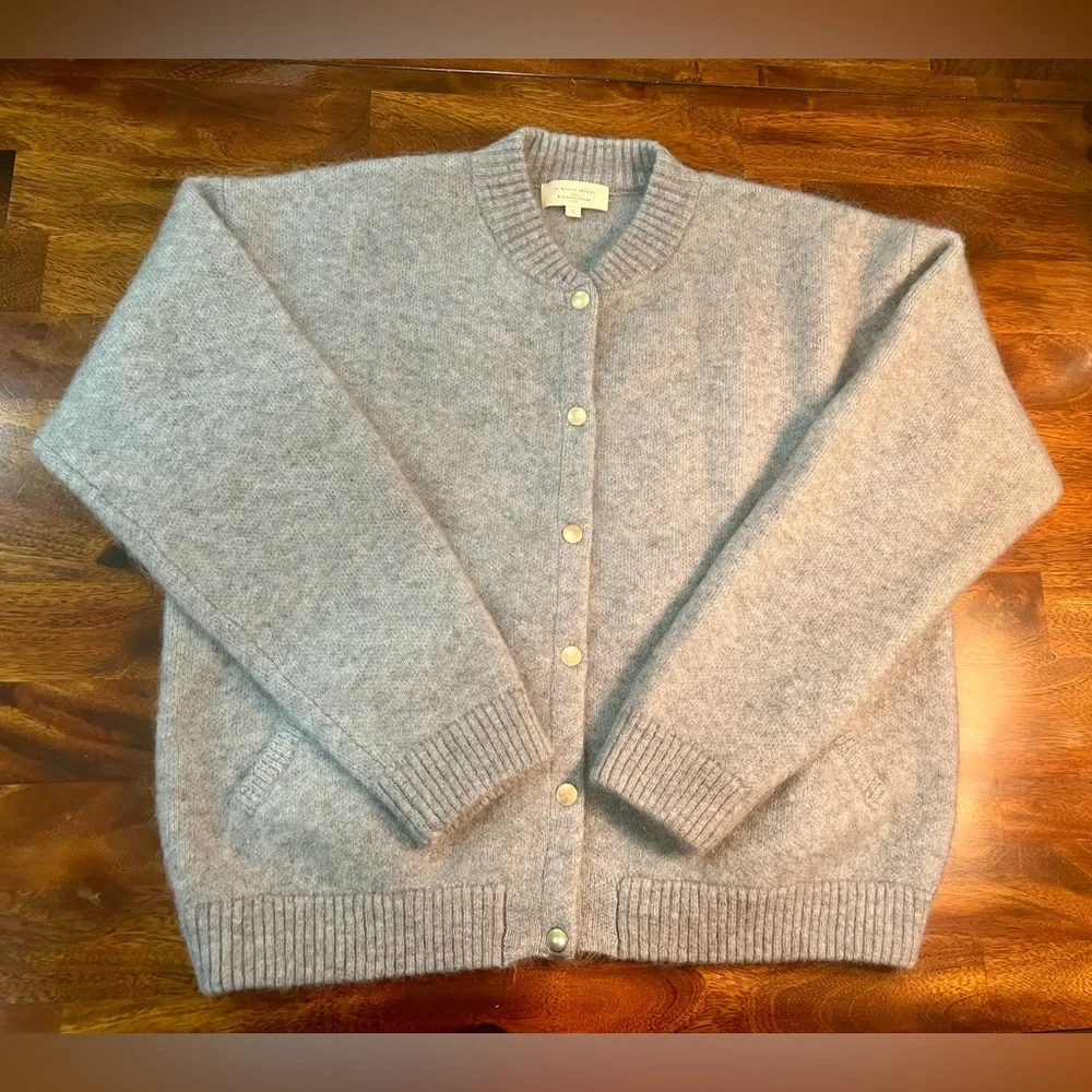 Sezane Eddy Jacket | Grey | Size Large - Picture 5 of 13
